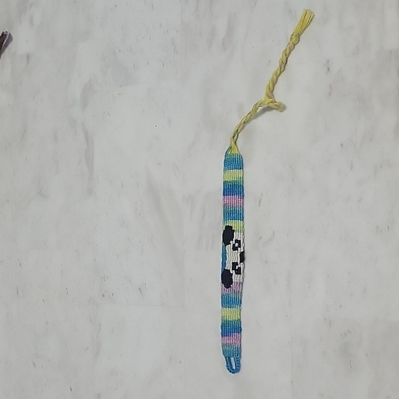 Hand Made Friendship Bracelet Panda 🐼 - Picture 1 of 2